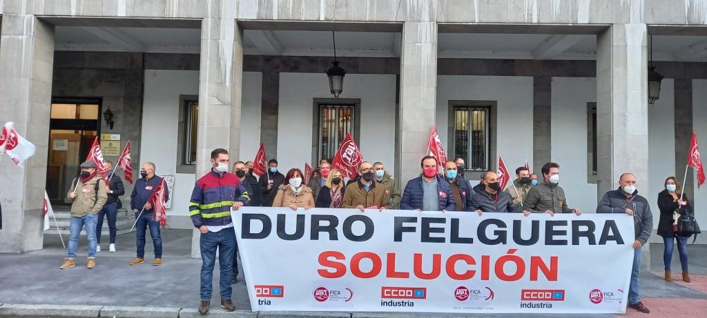 UGT FICA Asturias traslada la situación de Duro Felguera a la Ministra de Industria