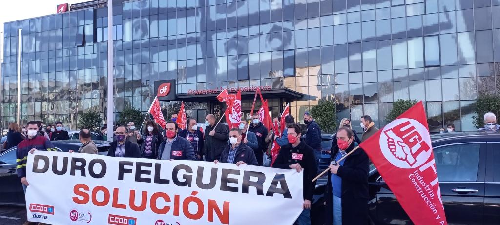 UGT FICA Asturias insiste; "el tiempo se agota" para el Grupo Duro Felguera
