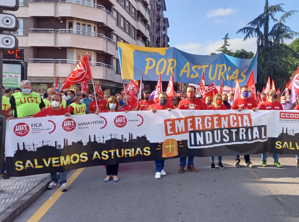 Asturias es un clamor: "Salvemos la industria"