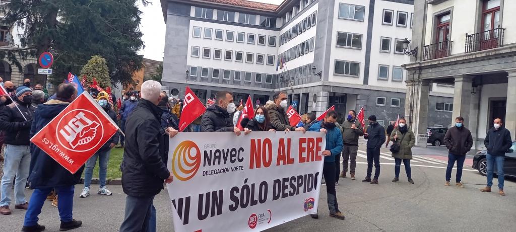 UGT FICA rechaza el ERE en NAVEC Asturias